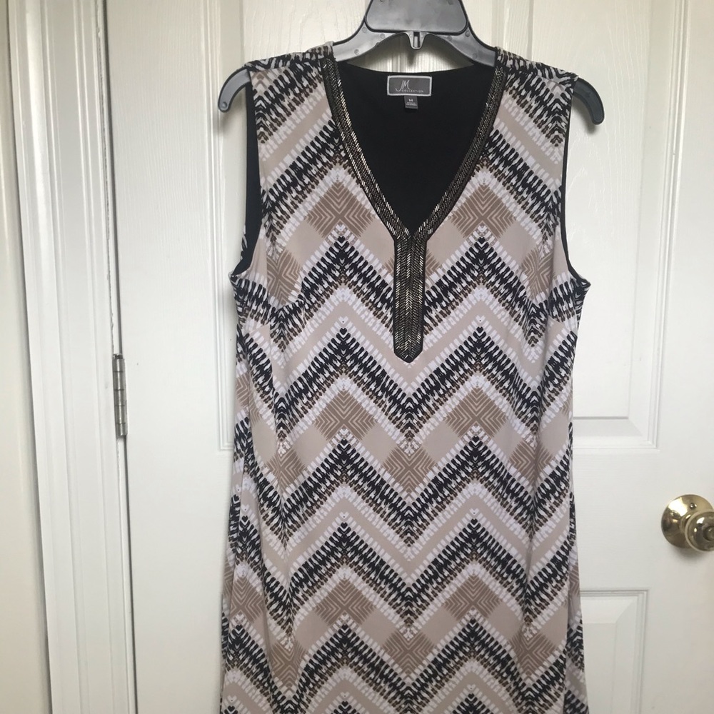 JM Collection Printed Dress